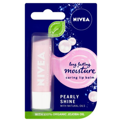 Nivea Pearly Shine Pflegender Lippenbalsam 4,8g