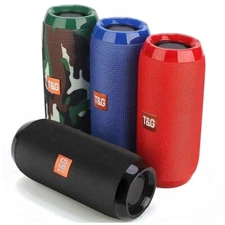 Portable Wireless Speaker with Built-in-Mic, Handsfree Call, AUX Line, TF Card