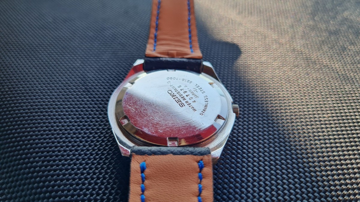 セイコー ロードマチックスペシャル 5216-7090 ダークブルー トップのみ Seiko Lord Matic Special 25 jewels 5216-7090 | eBay