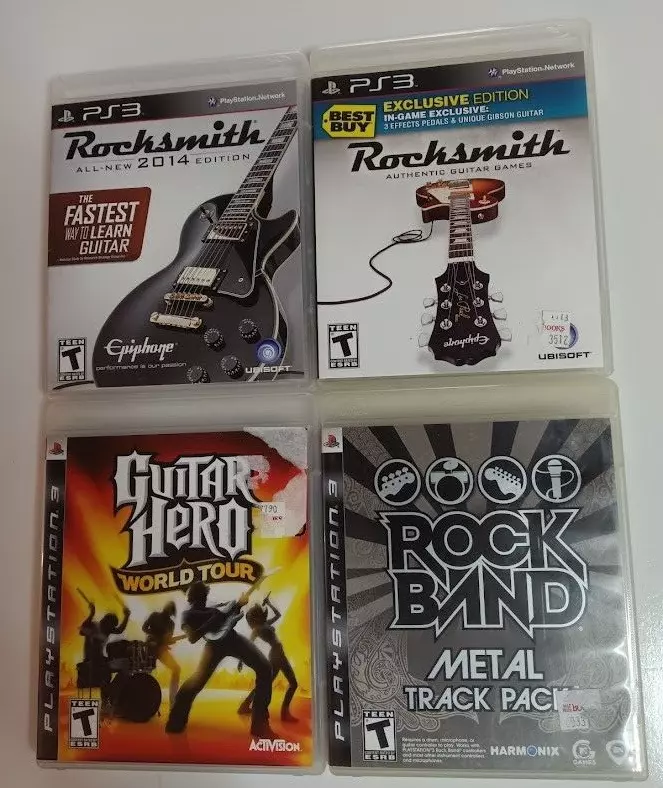  PS2 Guitar Hero World Tour Guitar Kit : Video Games