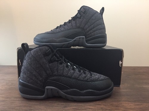 retro 12 wool grey