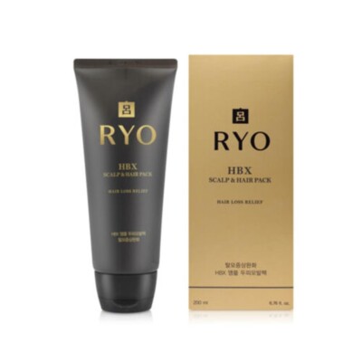 RYO Premium HBX Ampoule Scalp & Hair Pack 200ml K-Beauty