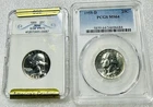 1955-D PCGS MS 64 And 1955 Proof BU Washington Silver Quarter