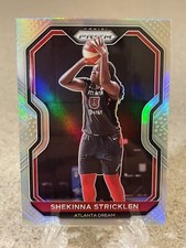 2021 Panini Prizm WNBA Silver Prizm Shekinna Stricklen #35 Atlanta Dream