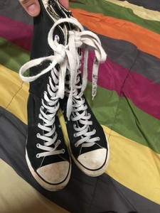 zipper lace converse