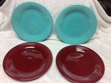 Fiestaware Homer Laughlin Dinner Plates Multi- color 10.5 in. set of 4-46