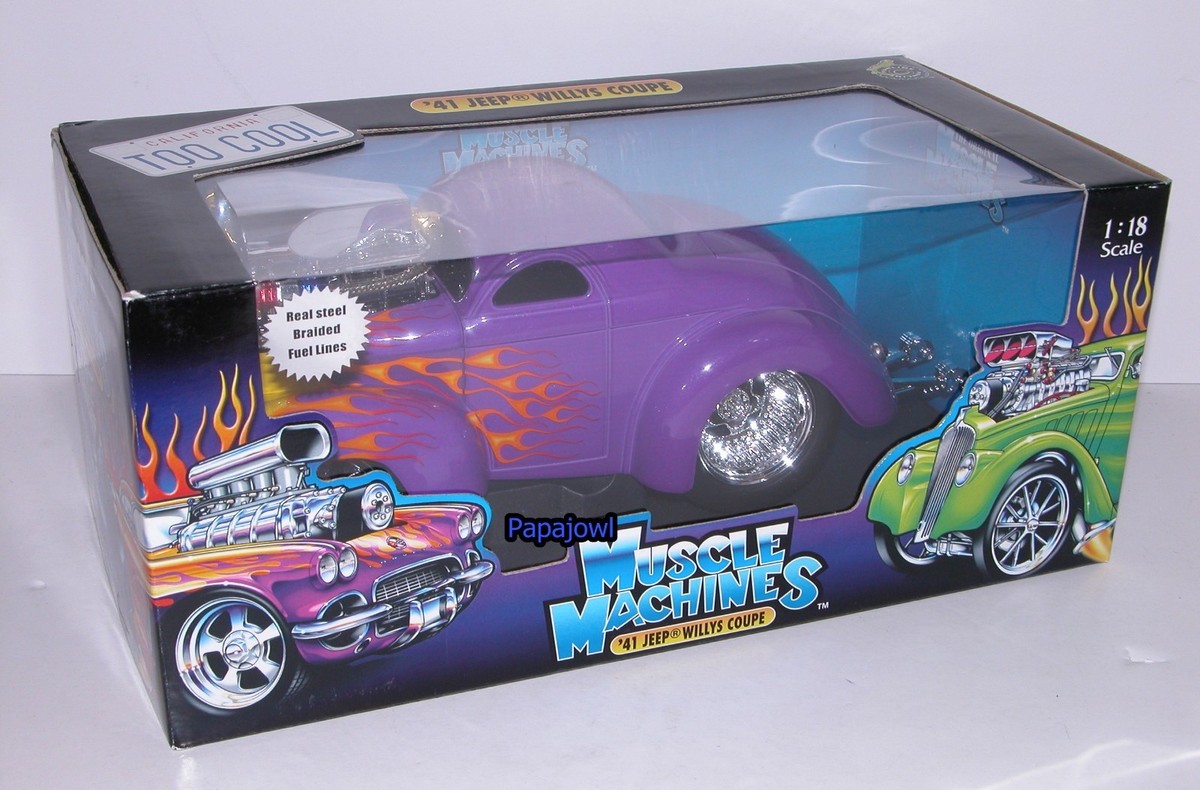 Muscle Machines 1941 Willys Coupe 41 Drag Racing Hemi Limited