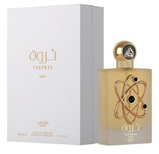 Tharwah Gold EDP Por Lattafa Perfume Mujer Spray 100 ML Nuevo Rico