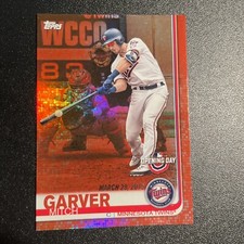 2019 Topps Opening Day Mitch Garver Red Foil 103 Minnesota Twins