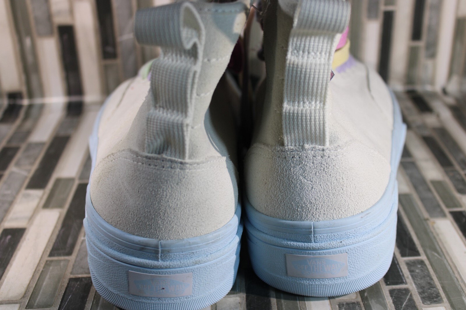 Size 9.5 - VANS Sentry Sk8-Hi WC High Beige W image 5