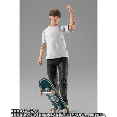 NEW Bandai S.H.Figuarts Yuto Horigome Skate Boarder Action Figure
