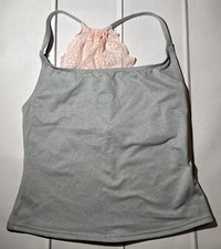 Capezio Gray Dance Top Adult Size Small