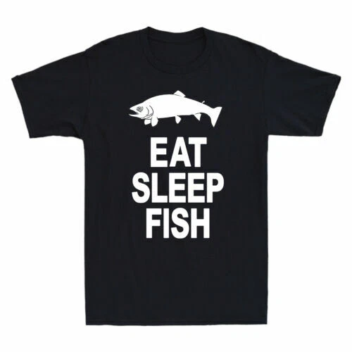 Fishing Eat Sleep Fish Funny Fishing Lover Gift For Father's Day Men's T-Shirt
Opens in a new window