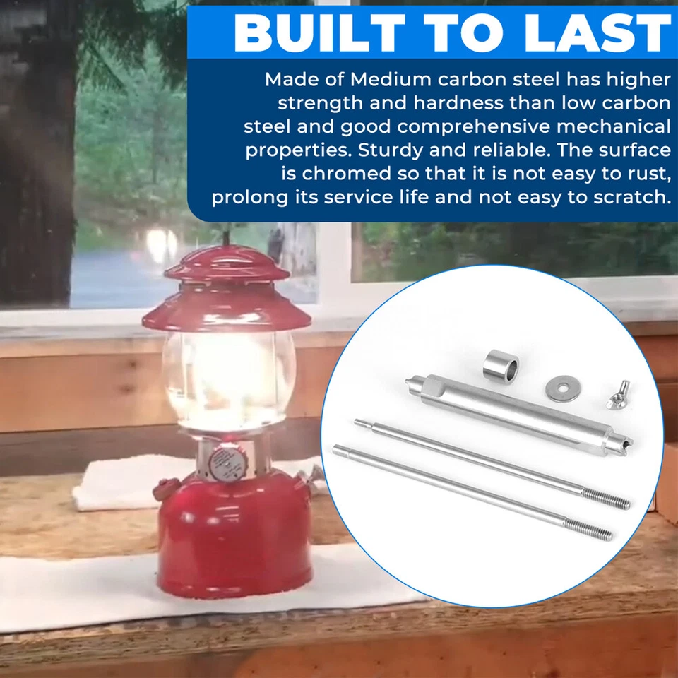 For Coleman Wide Narrow DOUBLE END Check Valve Removal Tool Stainless Steel Kit - Image 4 of 4