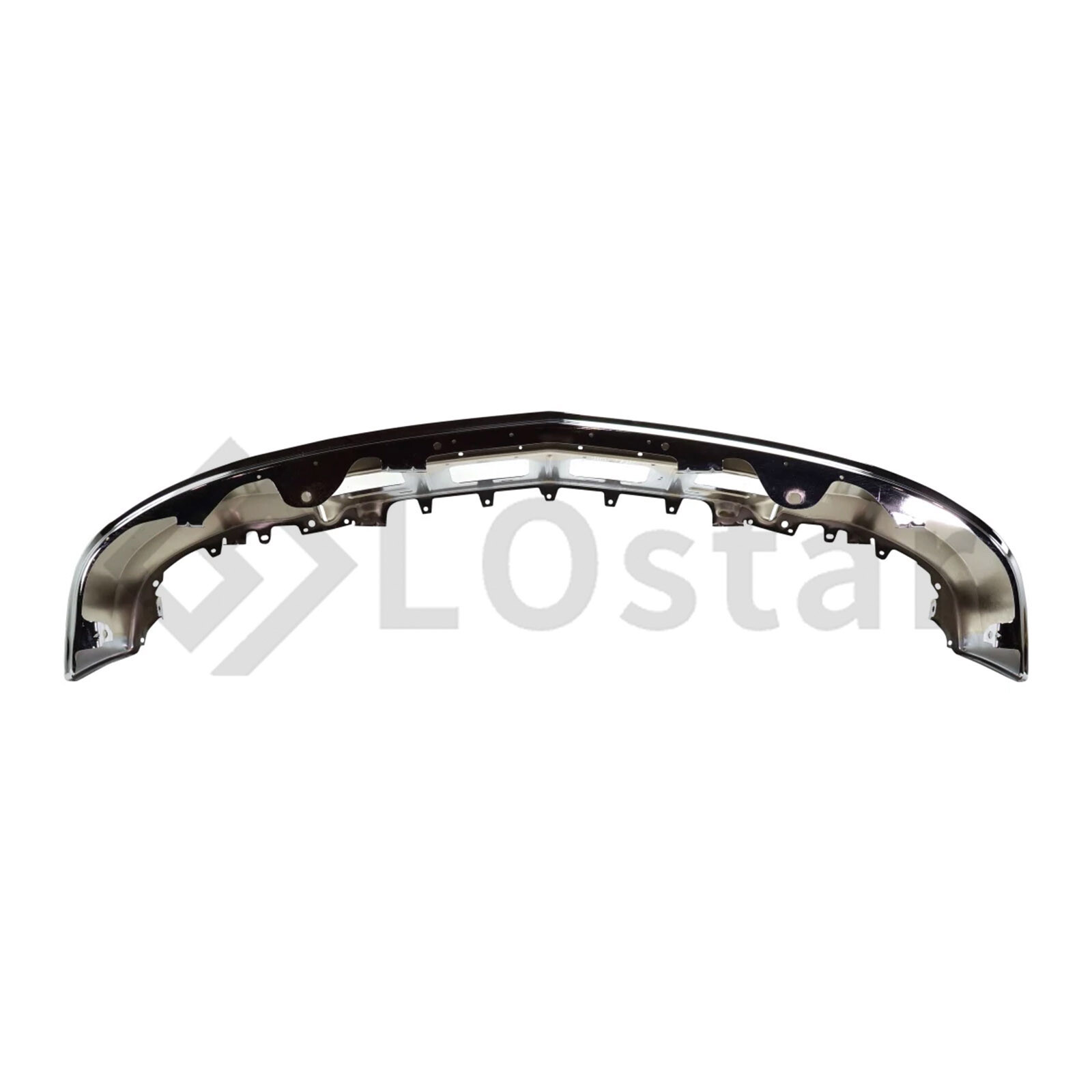 For 1415 Silverado 1500 Steel Front Bumper Face Bar w/o Fog Light
