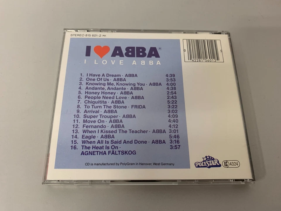 ABBA – I Love ABBA - rare Original (!) CD © 1983/84 - Frida,Agnetha.. - Bild 4 von 4