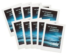 Ray Bradbury Signed Lot of 10 Martian Chronicles Lithos