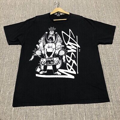 Vintage Stussy RUN DMC Jam Master Jay T-Shirt Men's Size XL Vintage Stussy RUN DMC Jam Master Jay T-Shirt Men's Size XL