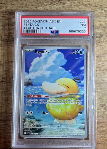Psyduck graded PSA 7 for sale on eBay