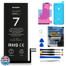 EFAITHFIX 3400mAh Upgraded Replacement Battery Compatible with iPhone 7, High