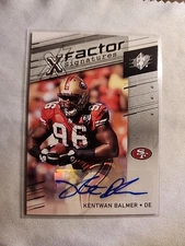 2009 SPx - X Factor Signatures Kentwan Balmer #X-KB (AU)