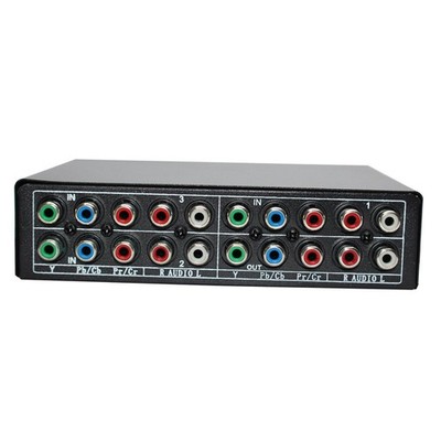 3 in 1 Out Component AV Video Switch Box Ypbpr für TV Top Boxen Plug & Play