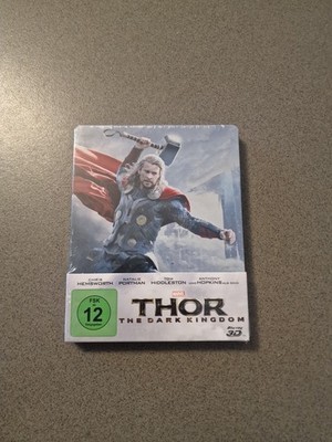 Thor - The Dark Kingdom , Steelbook Bluray 2D & 3D 2x DISC EDITION, NEU & OVP 