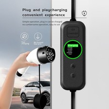 Electric Vehicle Car Charger 4 Gear 13A EV Charging Cable Type 2 UK Plug 3 Pin