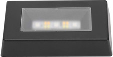 2 PCS LED Light Base, 7 Color Light Base for Glass Art 3D Crystal Stand, Rectang
