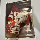Rare Vintage Georgia Bulldogs Poster  — photo 1