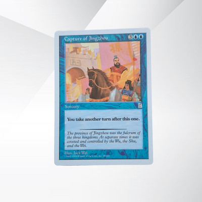 MTG 38/180 Capture of Jingzhou (R) Portal Three Kingdoms PTK 1999 NM Englisch