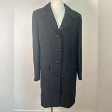 VTG Y2K SUIT STUDIO Long Blazer SIZE 16