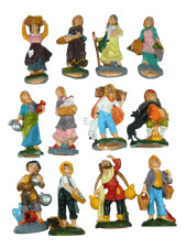 Pastori Semplici Euromarchi Cm 10 - Quantità a Scelta - Personaggi per Presepe