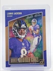 LAMAR JACKSON 2018 DONRUSS ROOKIE GRIDIRON KINGS STUDIO SERIES RC /100 Q6452
