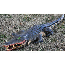 4 feet Swamp Alligator Halloween Decoration F...