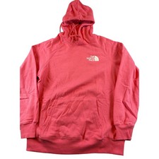 The North Face Womens Pink Never Stop Exploring Box Logo Hoodie Size M