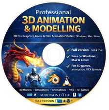Animation Studio Software CD Subscription Free No Internet Required