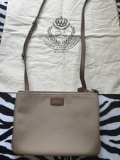 Image of Lauren ralph lauren brown faux leather crossbody bag women's