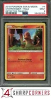 2019 POKEMON SUN & MOON DETECTIVE PIKACHU #4 CHARMANDER-HOLO PSA 9