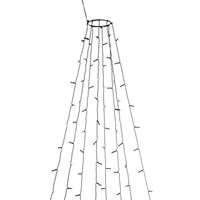 Konstsmide -810 Led Baummantel Mit Ring, 8 SträNge à 30 Dioden, Vormontiert, Mit