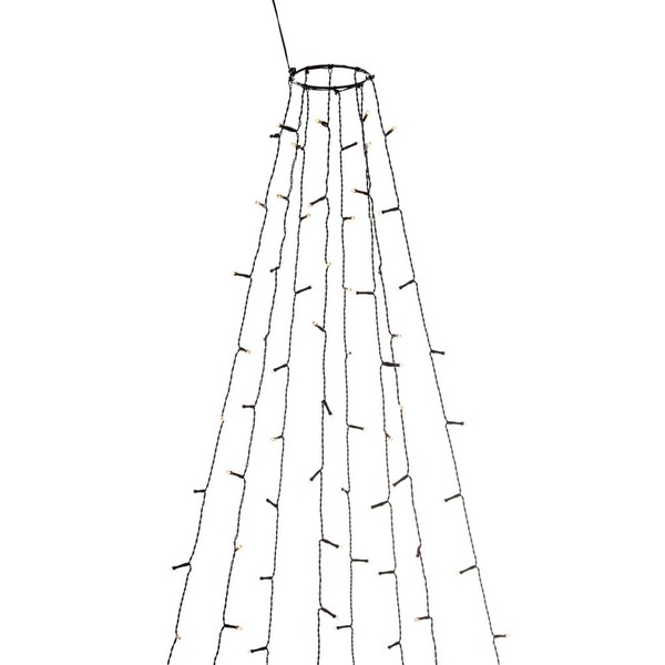 Konstsmide -810 Led Baummantel Mit Ring, 8 SträNge à 30 Dioden, Vormontiert, Mit-image