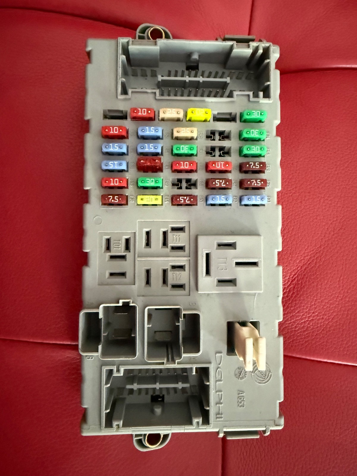 ferrari fusebox panel wiring ecu junction 245788 cali T 458 488 FF F12 612