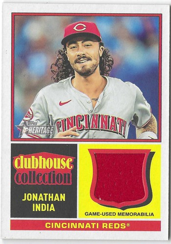 Topps Heritage Clubhouse Collection Memorabilia/Relic Cards - You Pick Upd 2/7 - Afbeelding 80 van 111