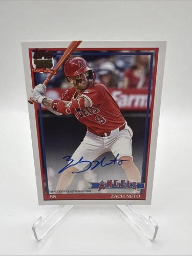 2026 Topps Series 1 Zach Neto Red Foil (RAW)