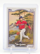 STEVEN KWAN 2025 TOPPS X BOB ROSS JOY OF BASEBALL #14 GUARDIANS D Q3735