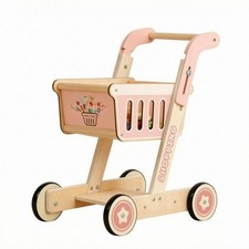 Shopping Cart Mobility Aid Pink Push Cart Mobility Aid Open Top