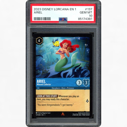 Ariel - Whoseit Collector graded PSA 10 for sale on eBay