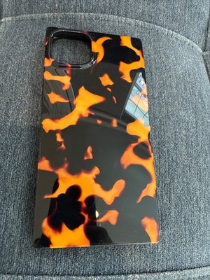 NEW( no package ) FLAUNT Tortoise print  SQUARE I -Phone 14Plus 