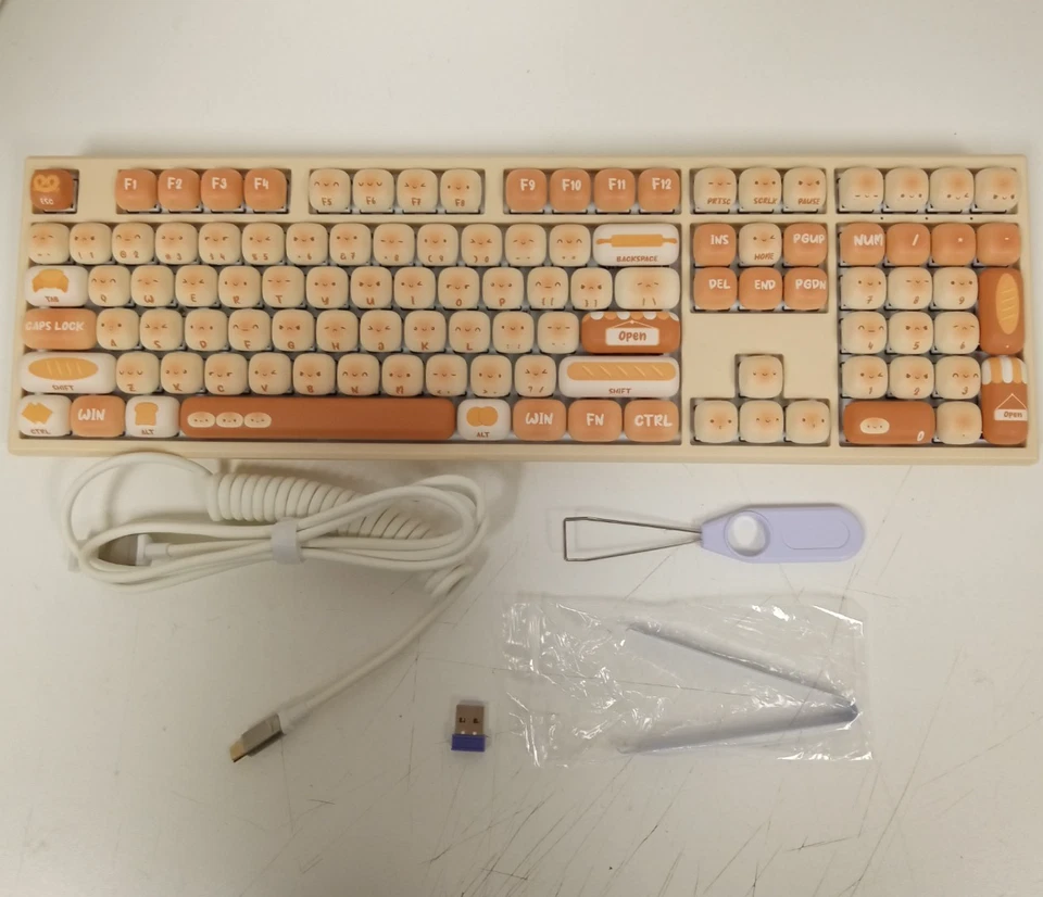 Akko X Monsgeek Bun Wonderland MG108B V3 Pro Mechanical Gaming Keyboard  (#1) - Image 3 of 4