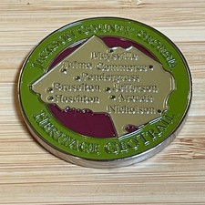 Jackson County Heritage Trail Commemorative Geocaching Geocoin Unactivated